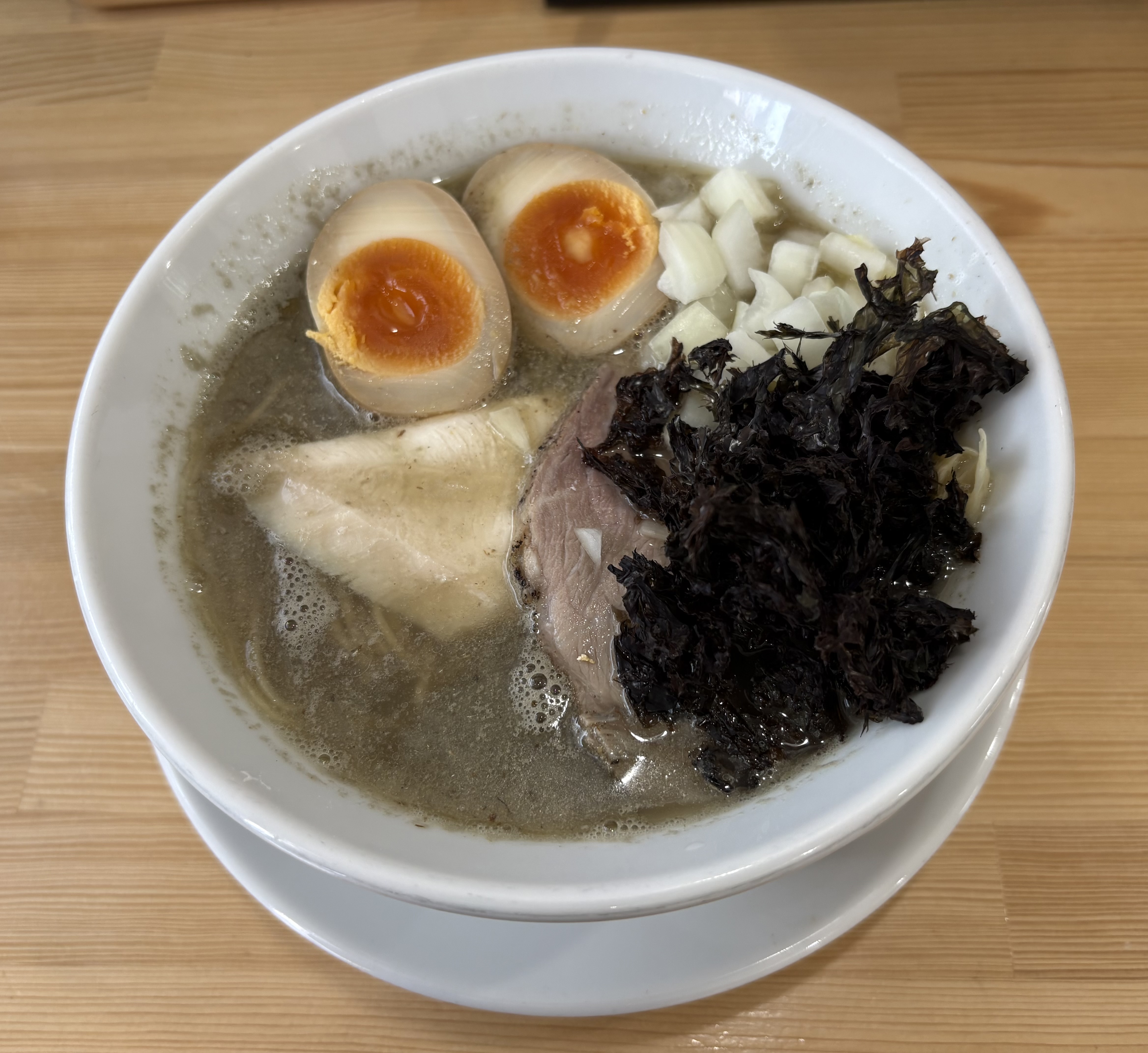 味玉煮干しラーメン　並